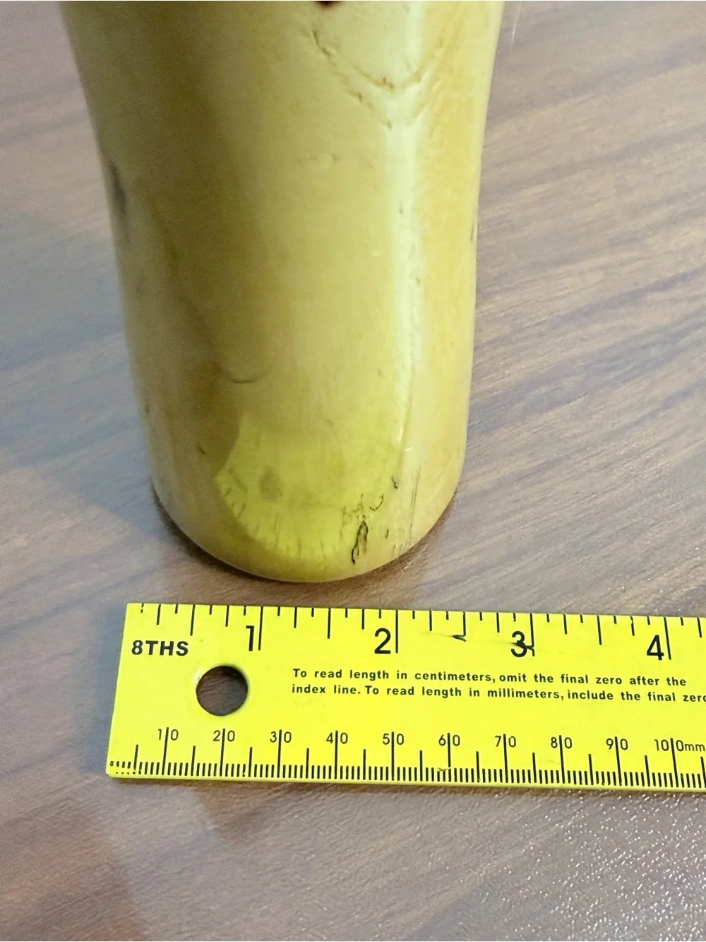 Hand-turned Handmade Spalted Tamarind Wood Pepper Mill 11”